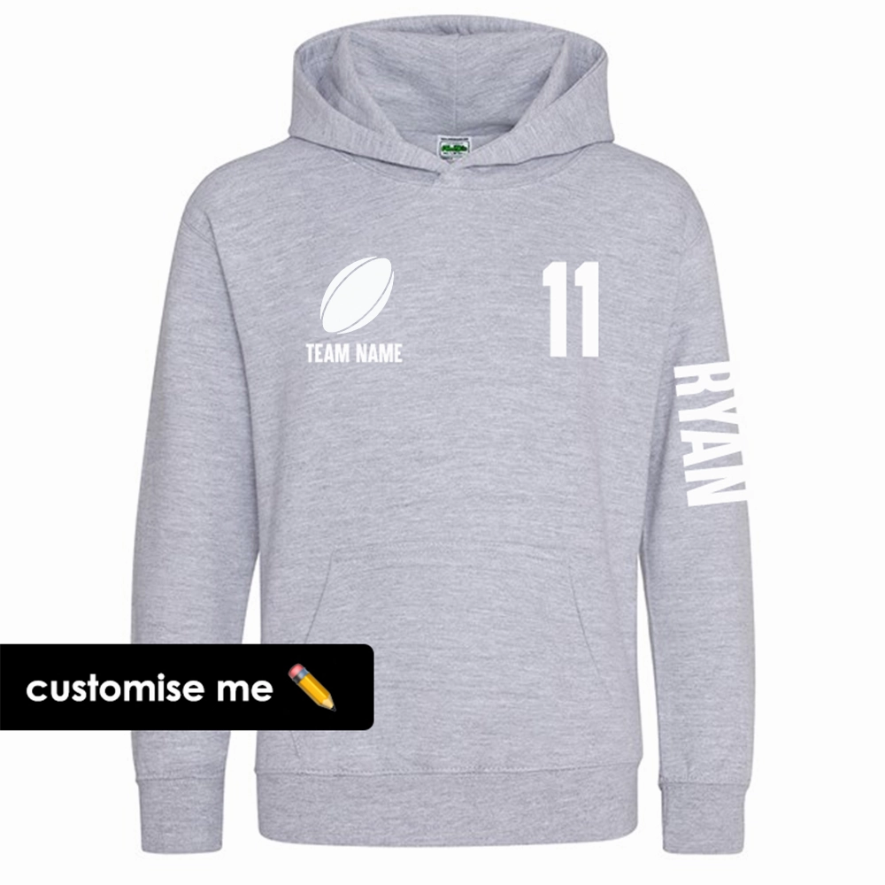 TeamKitz Core Rugby Team Sleeve Hoodie