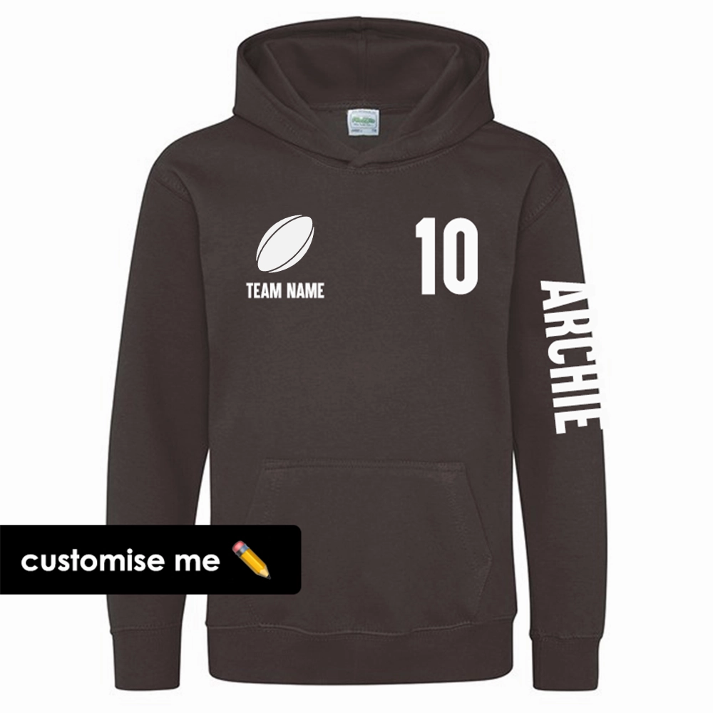 TeamKitz Core Rugby Team Sleeve Hoodie