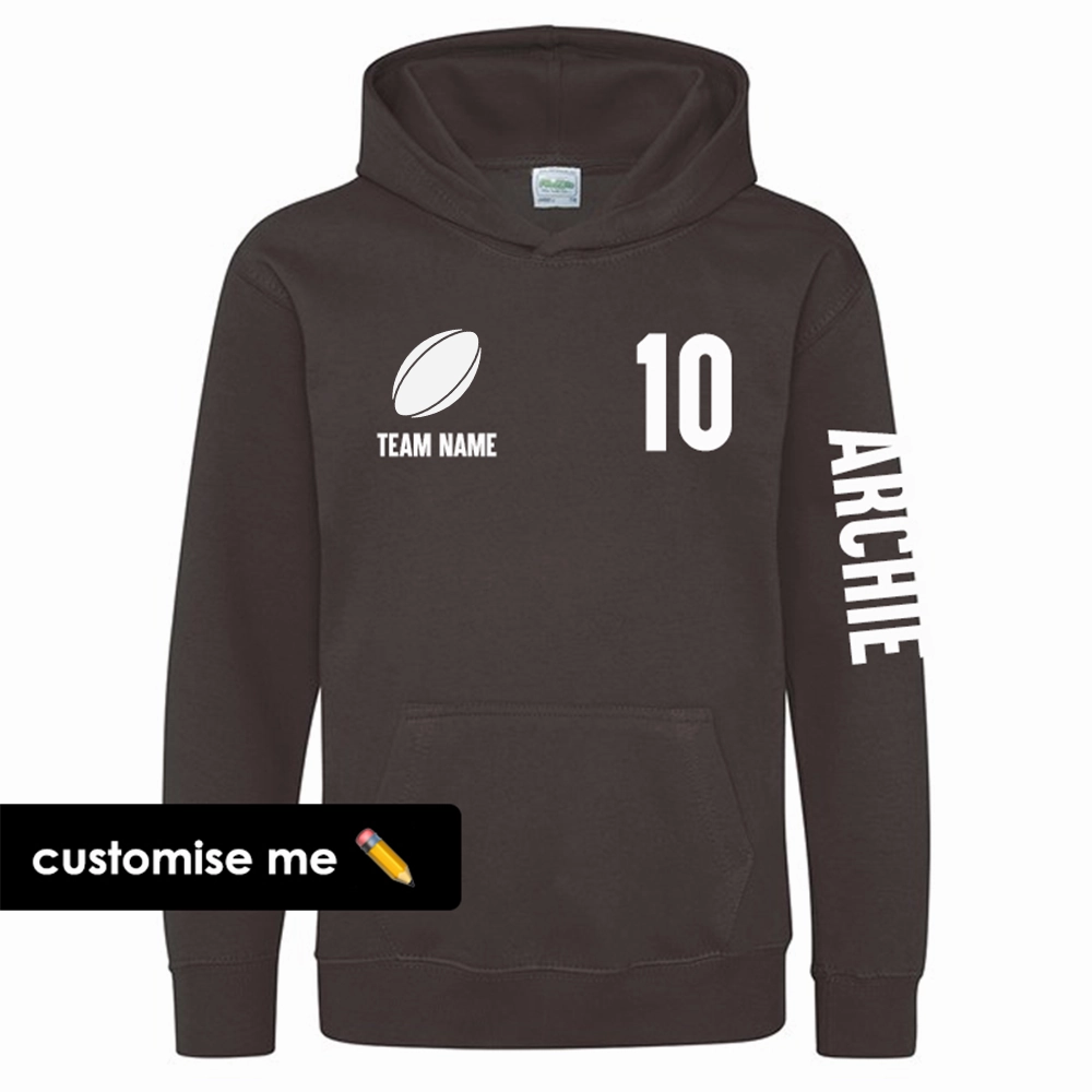TeamKitz Core Rugby Team Sleeve Hoodie