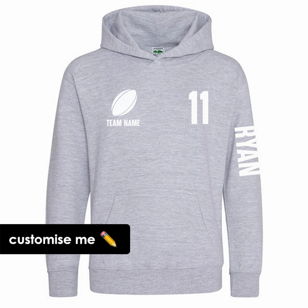TeamKitz Core Rugby Team Sleeve Hoodie