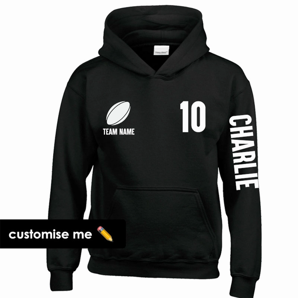TeamKitz Core Rugby Team Sleeve Hoodie