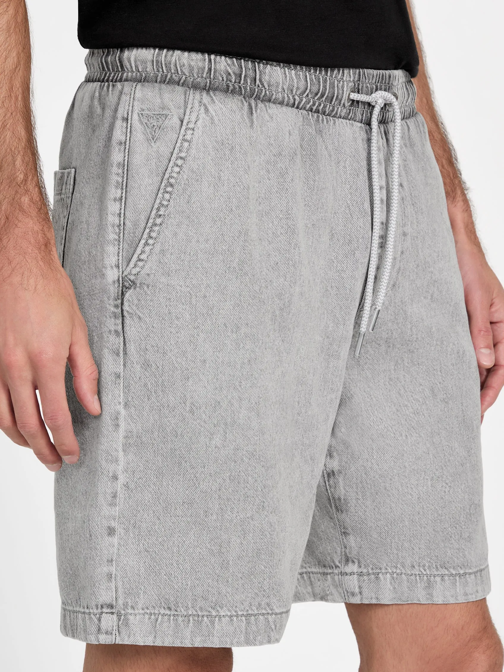 Terran Denim Jogger Shorts