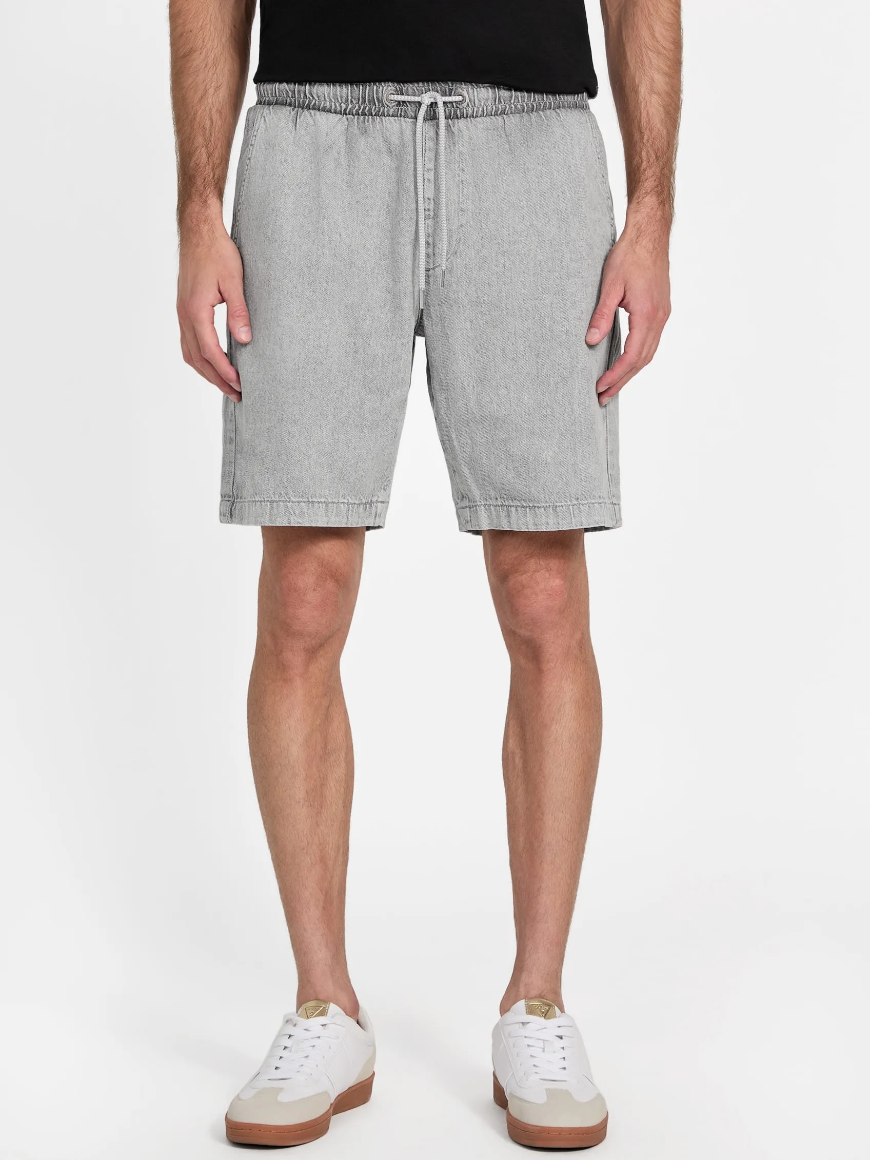 Terran Denim Jogger Shorts