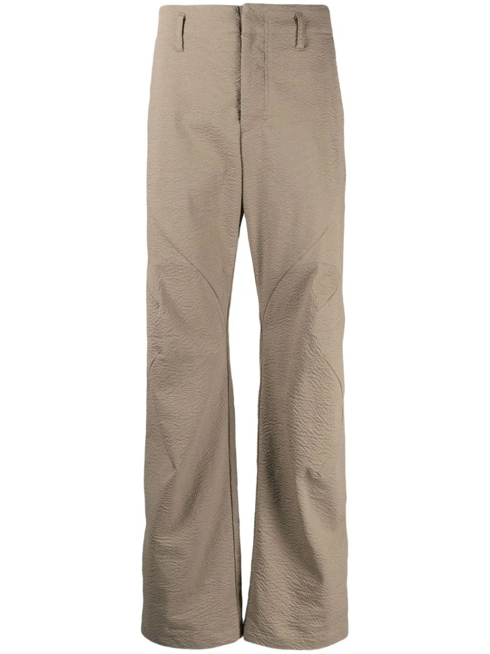 Textured Straight-Leg Trousers cheap bottoms online shop