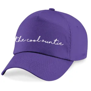 The Cool Auntie Script Cap (MRK X) Auntie Clothing - trendy auntie clothes sale