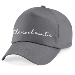 The Cool Auntie Script Cap (MRK X) Auntie Clothing - auntie fashion outlet