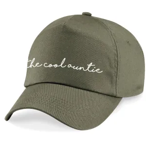The Cool Auntie Script Cap (MRK X) Auntie Clothing - trendy auntie clothes sale