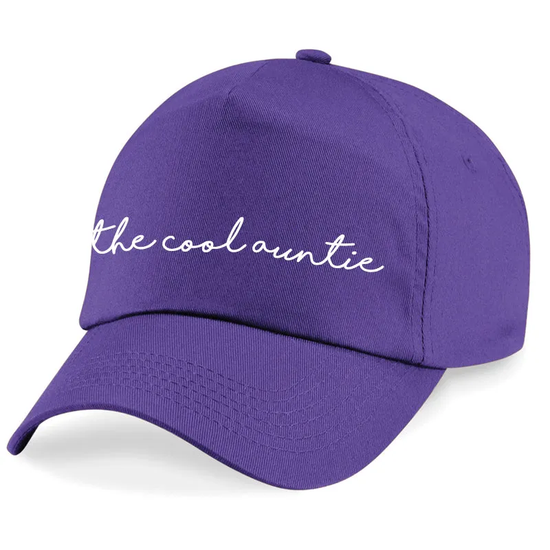 The Cool Auntie Script Cap (MRK X)