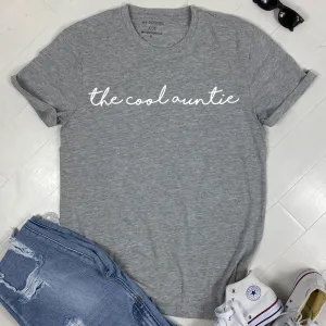 The Cool Auntie T-Shirt (MRK X) Auntie Clothing - trendy auntie clothes sale