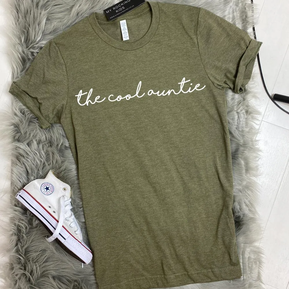 The Cool Auntie T-Shirt (MRK X) Auntie Clothing - auntie fashion outlet