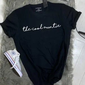 The Cool Auntie T-Shirt (MRK X) Auntie Clothing - trendy auntie clothes sale