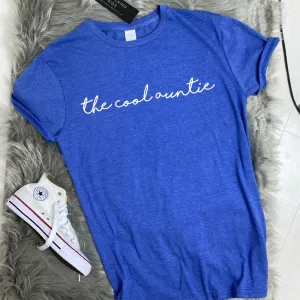 The Cool Auntie T-Shirt (MRK X) Auntie Clothing - trendy auntie clothes sale