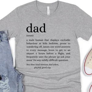 The Fun Dad Definition T-Shirt dad bod shirts discount