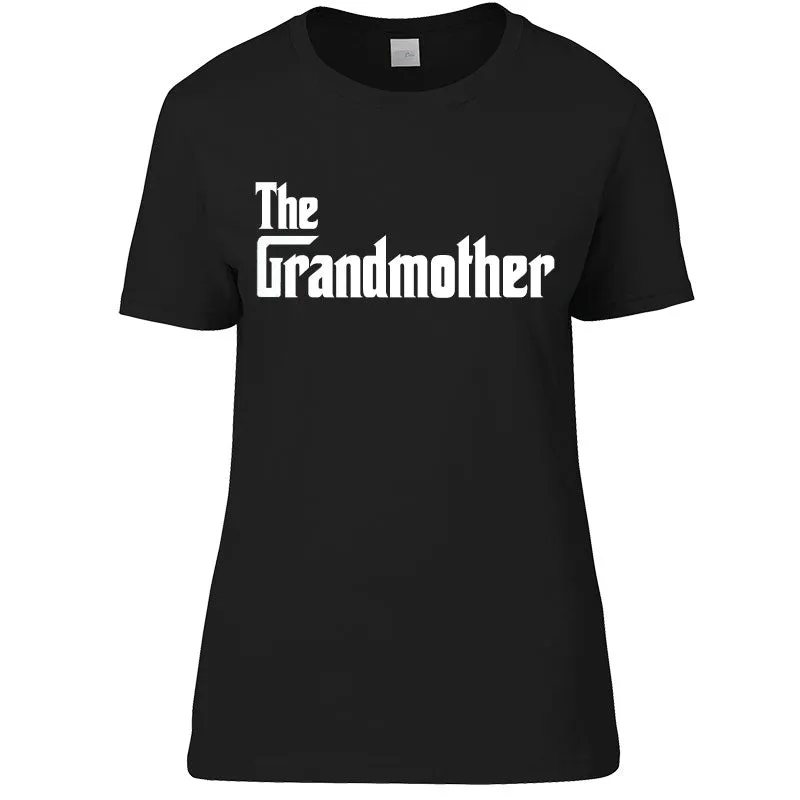 The Grandmother Mob Black Tee (MRK X) mens dad clothes online