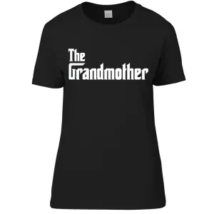 The Grandmother Mob Black Tee (MRK X) mens dad clothes online