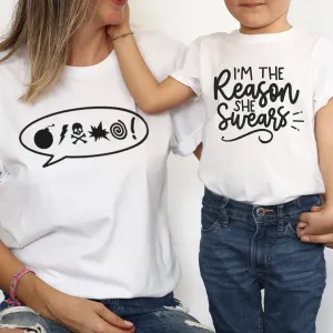 The Reason She Swears Matching White T-Shirts pregnancy clothes clearance
