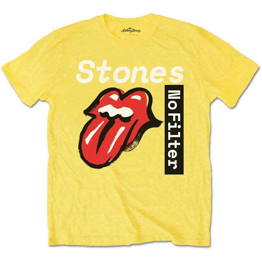 The Rolling Stones Kids T-Shirt: No Filter Text (Soft Hand Inks) boys apparel promo code