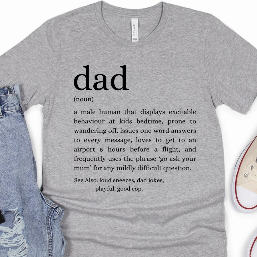 The Fun Dad Definition T-Shirt dad jeans best price