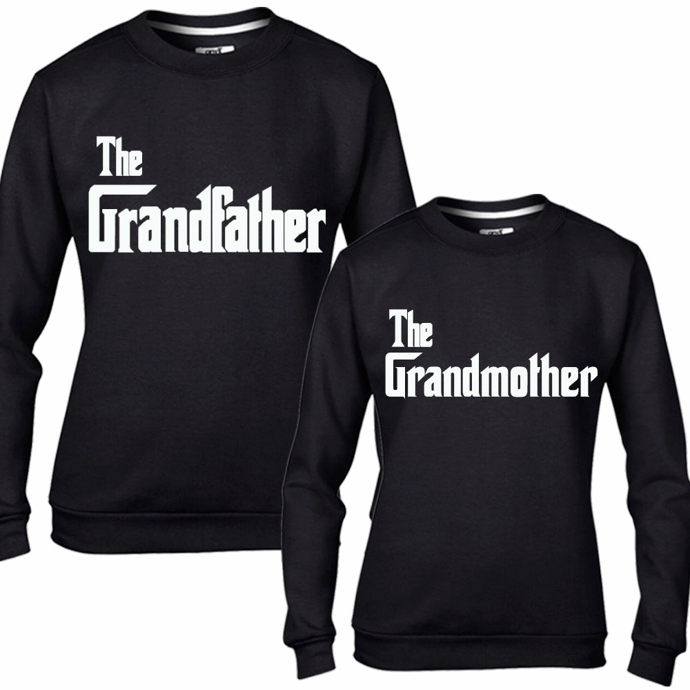 The Grandfather & Grandmother Black Sweaters (MRK X) dad jeans best price
