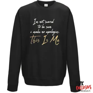 This Is Me - Black Sweater (MRK X) mens dad clothes online