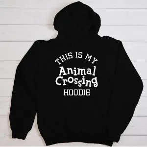This Is My Animal Crossing Black Hoodie boys apparel promo code