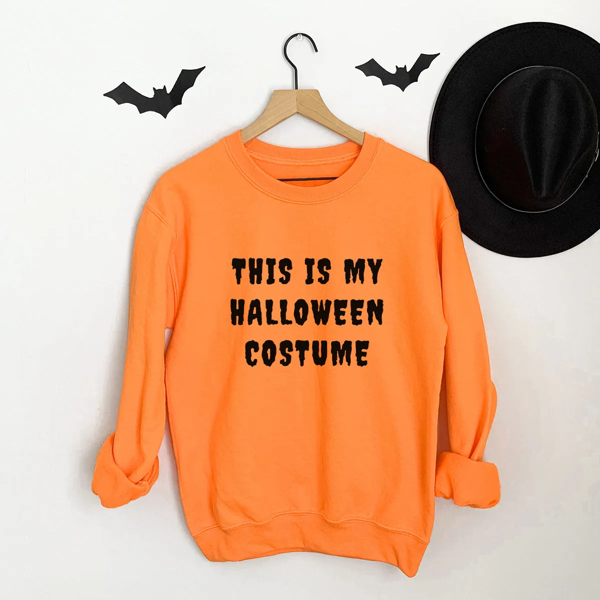 This Is My Halloween Costume Sweatshirt mum jeans promo