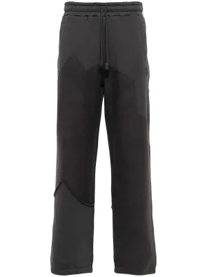 Thought Bubble Panelled Track Pants cheap bottoms online shop