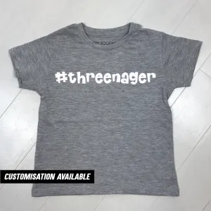 #Threenager T-Shirt (MRK X) boys apparel promo code