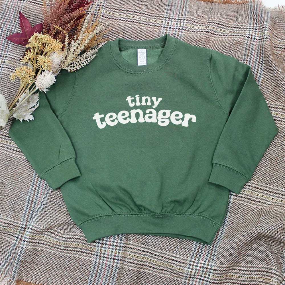 Tiny Teenager Kids Sweatshirt boys fashion clearance