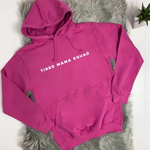Tired Mama Squad Basic Hoodie (MRK X) mum jeans promo