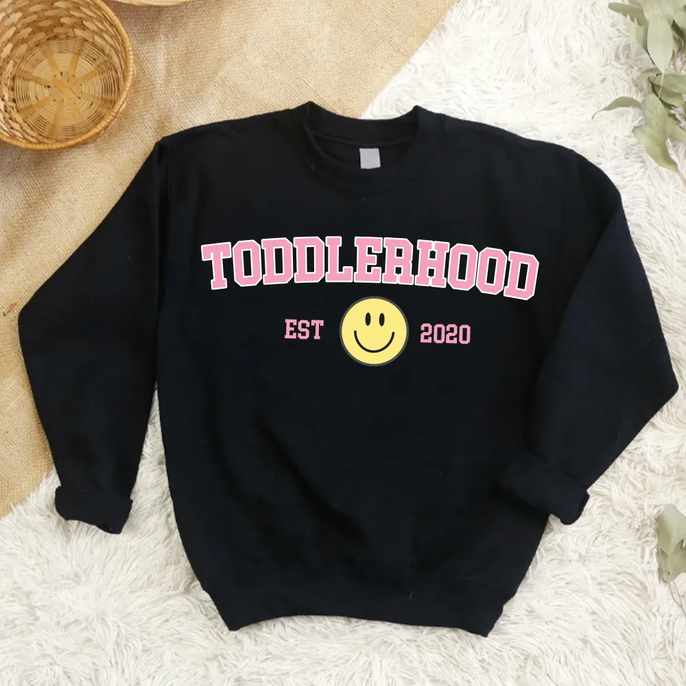 Toddlerhood Kids Personalised Sweatshirt boys fashion clearance