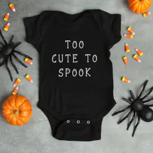 Too Cute To Spook Halloween Baby Vest cheap baby clothes online