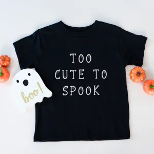 Too Cute To Spook Kids Halloween T-Shirt boys apparel promo code