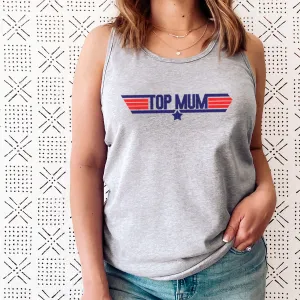 Top Mum Movie Sleeveless Tank maternity dresses promo
