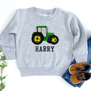 Tractor Logo Personalised Sweatshirt boys fashion clearance