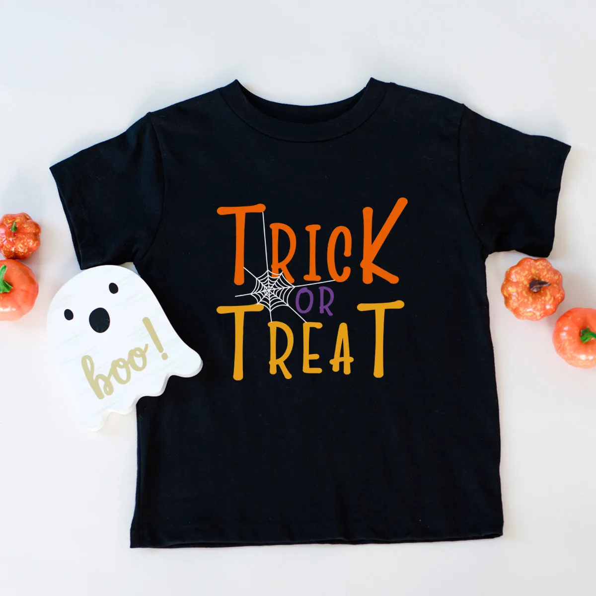 Trick Or Treat Kids Halloween T-Shirt boys apparel promo code