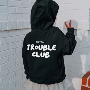 Trouble Club Statement Hoodie boys fashion clearance