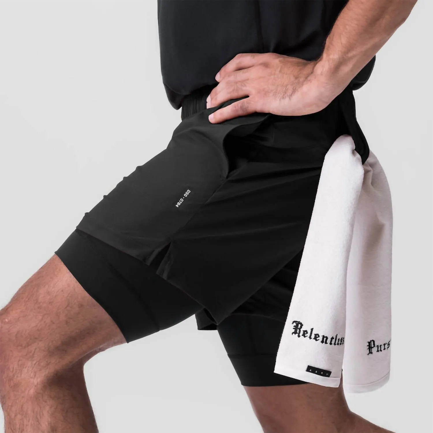 Ultralite 6" Liner Short In Dusk Black/black