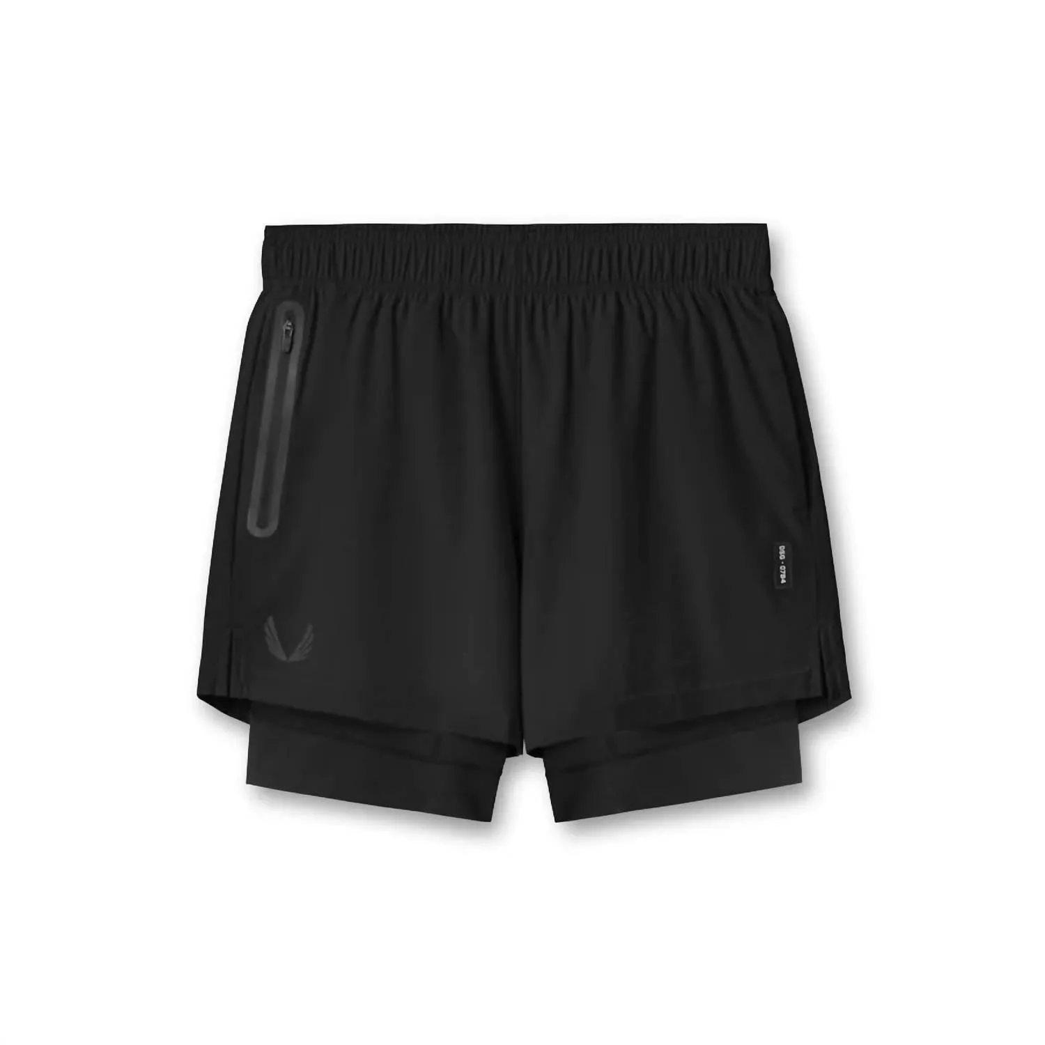 Ultralite 6" Liner Short In Dusk Black/black