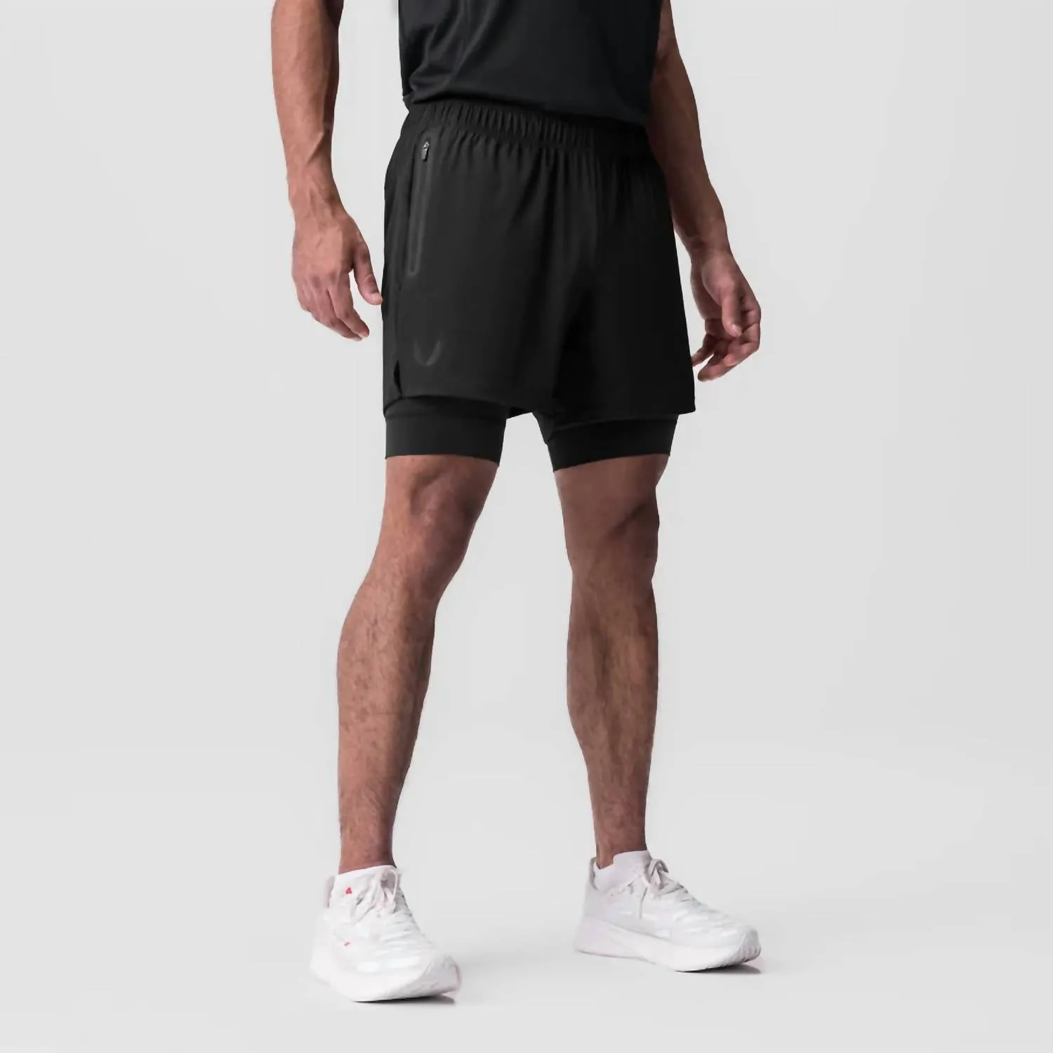 Ultralite 6" Liner Short In Dusk Black/black
