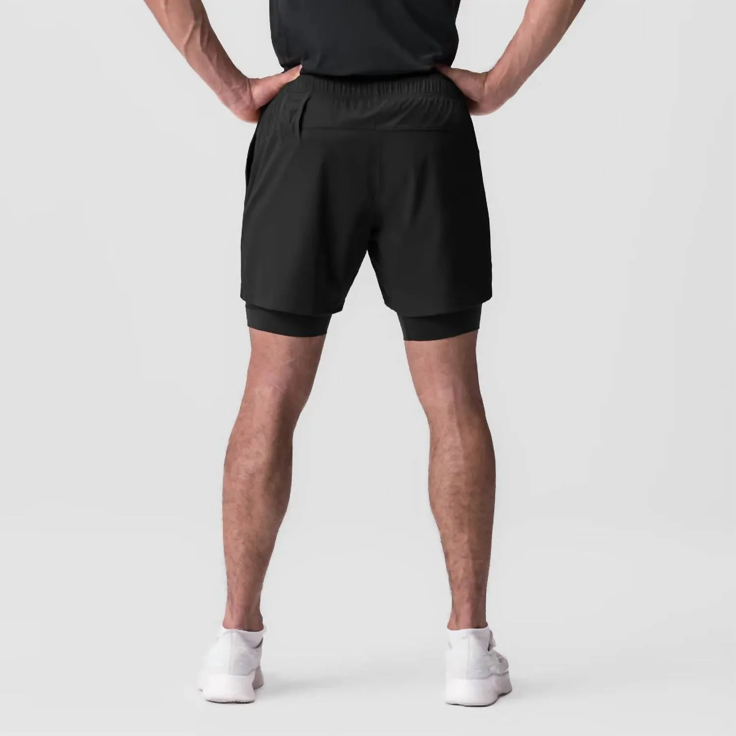 Ultralite 6" Liner Short In Dusk Black/black
