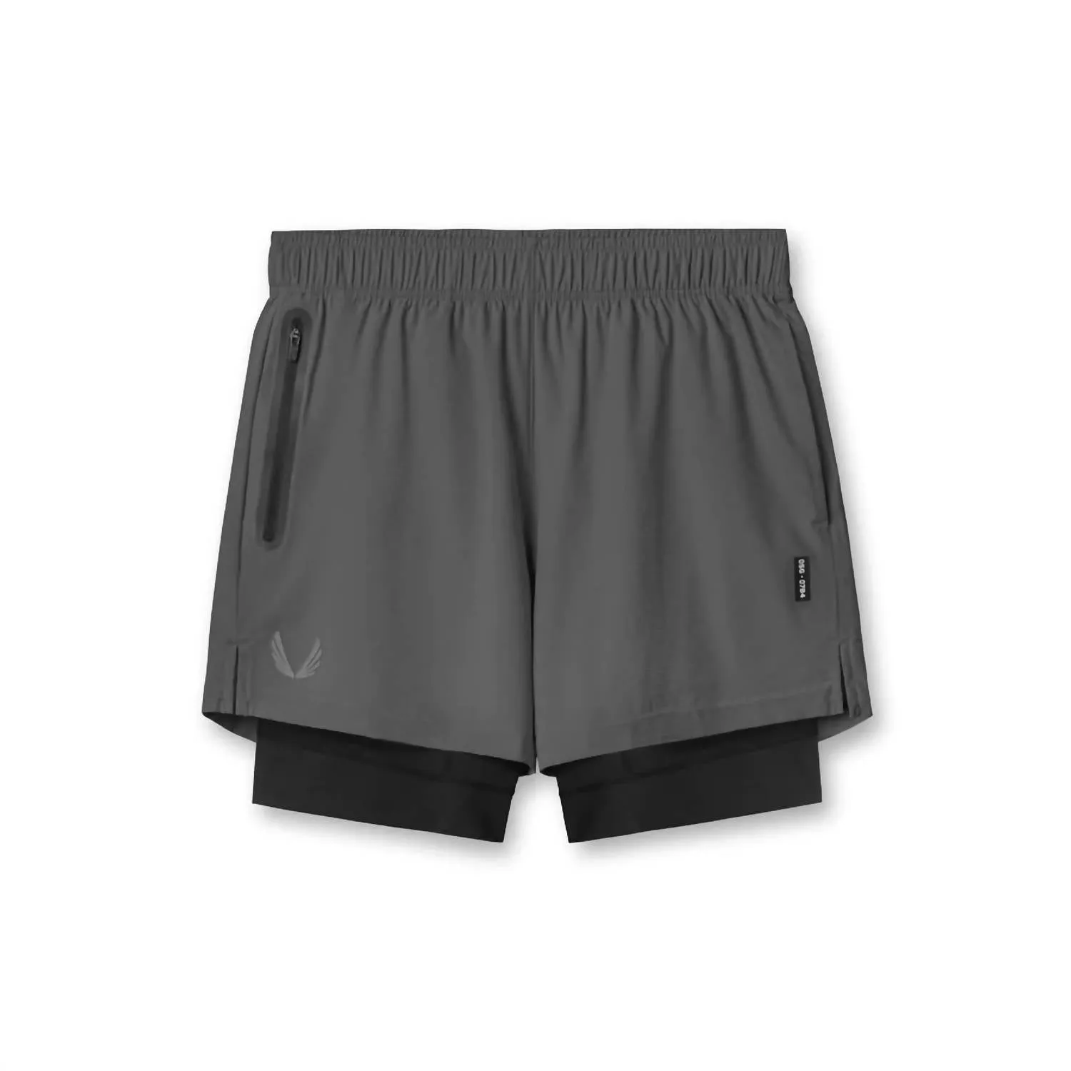 Ultralite 6" Liner Short In Raven/black