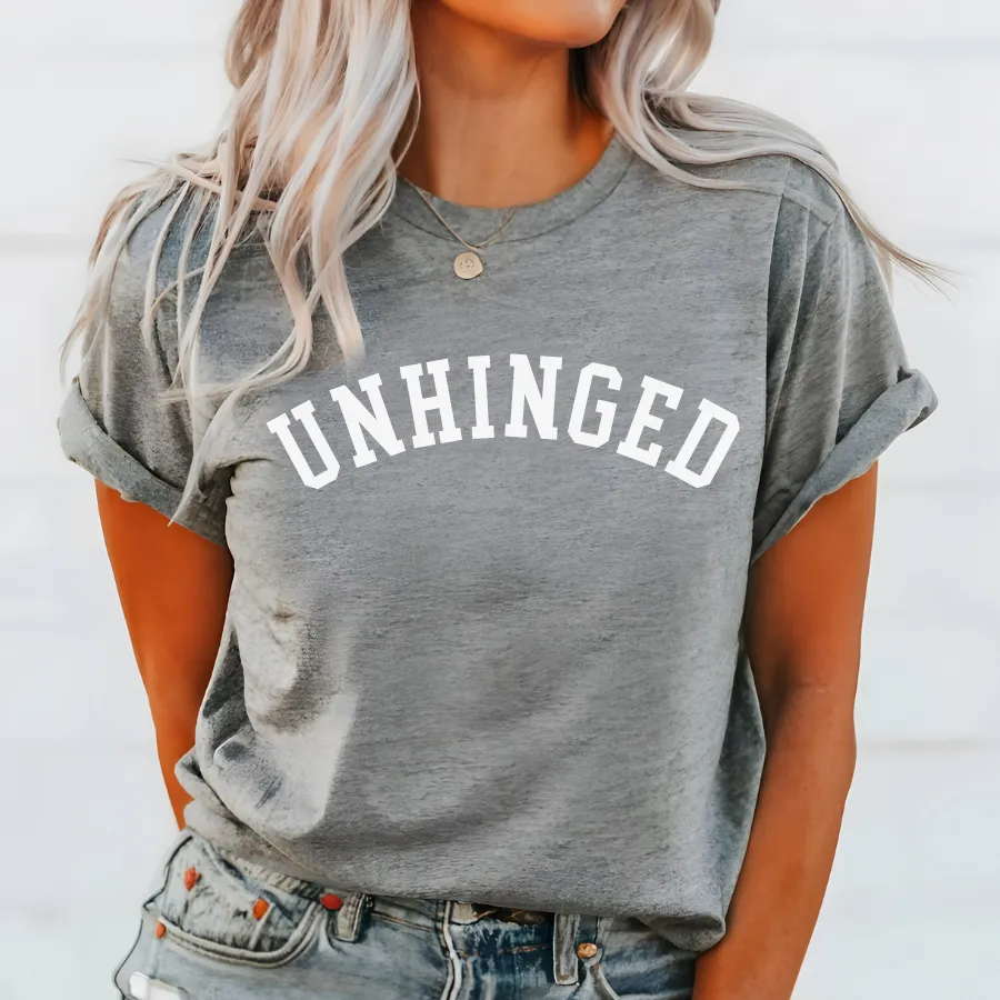 Unhinged College T-Shirt maternity dresses promo