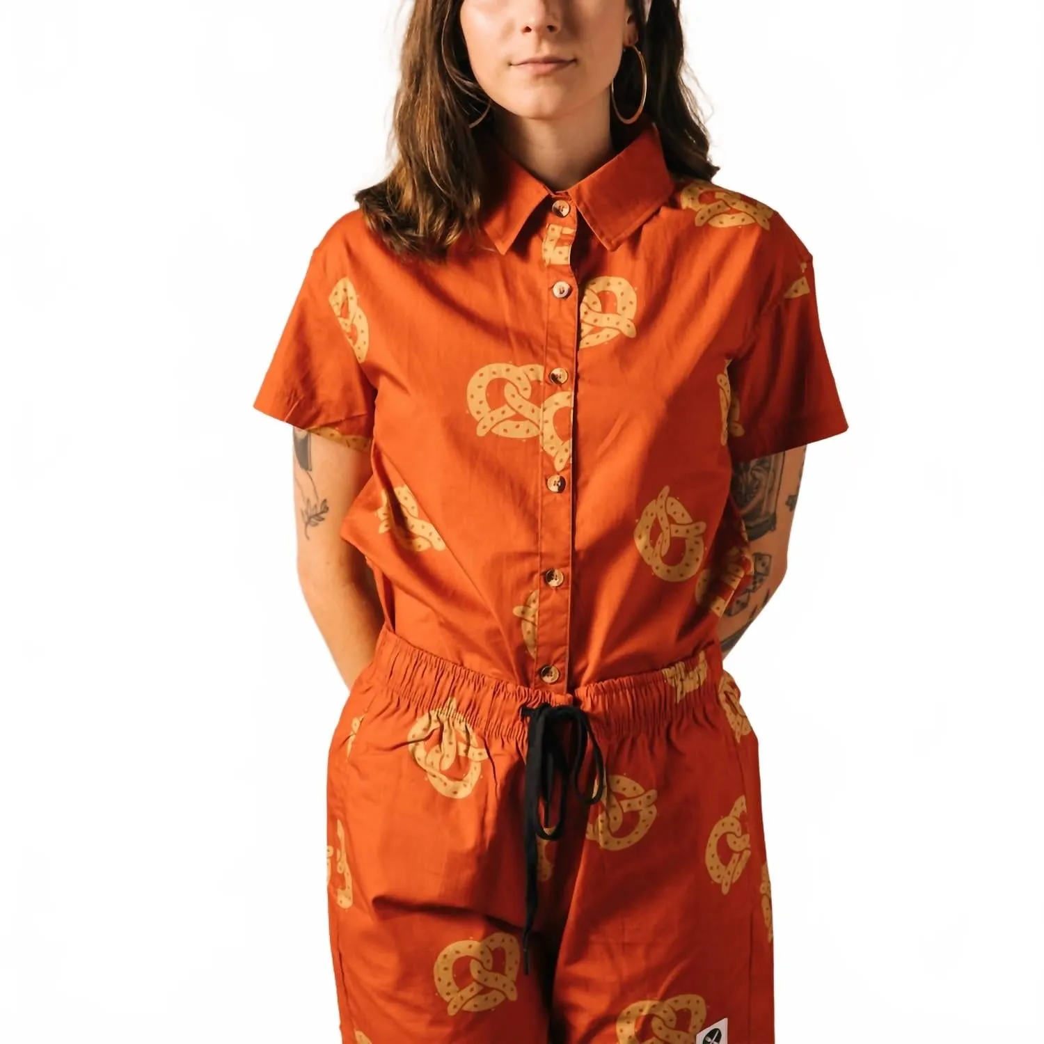 Unisex - Don't Get It Twisted Short In Orange
