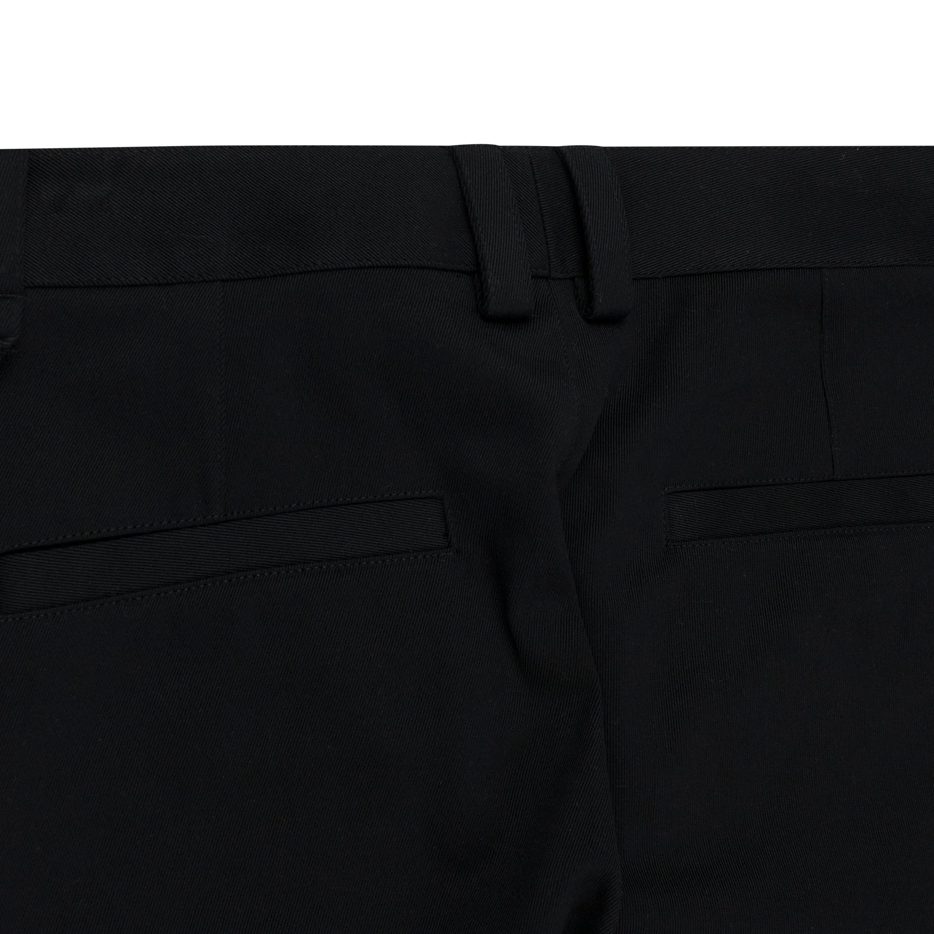 UTILITY STRAIGHT LEG TROUSERS WITH LEATHER DETAILS
