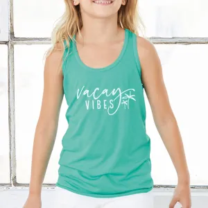 Vacay Vibes Kids Flowy Racer Vest girls jeans best deals
