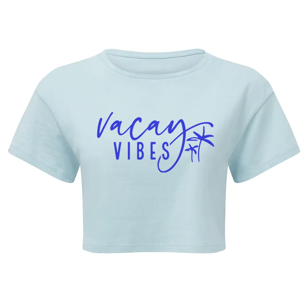 Vacay Vibes Summer Crop T-Shirt maternity dresses promo