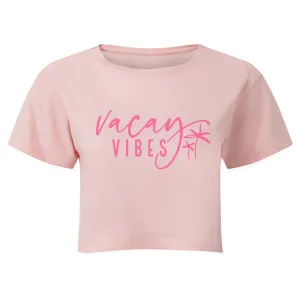 Vacay Vibes Summer Crop T-Shirt maternity dresses promo