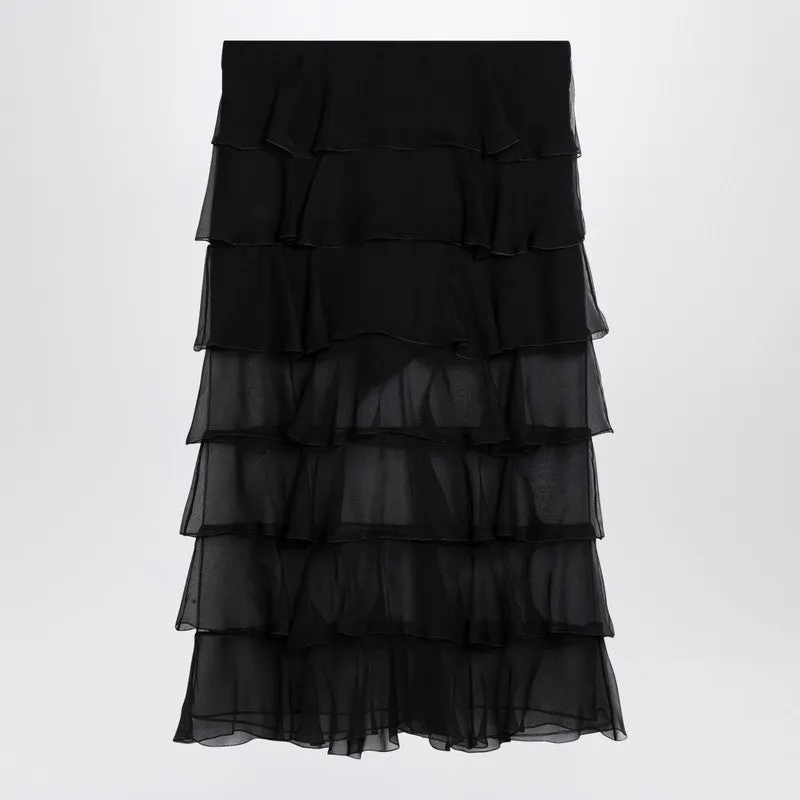 Valentino Women's Silk Chiffon Skirt