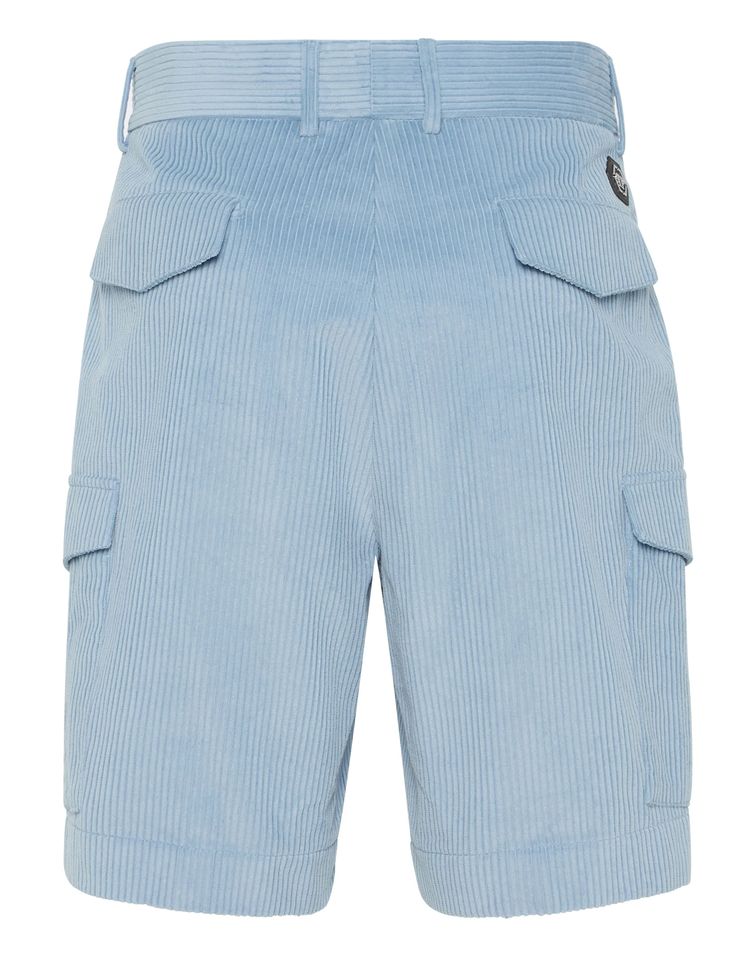 Velvet Gabardine Short Cargo Trousers Cool Kid Fit
